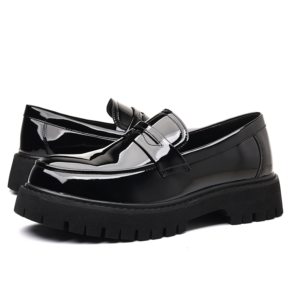 Men'S Shoes Hey Dude - Nowe męskie mokasyny wsuwane ze skóry