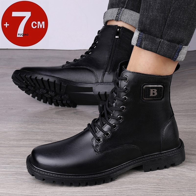 Męskie buty na koturnie ze skó – Men'S Shoes With Height Increase recenzja i cena