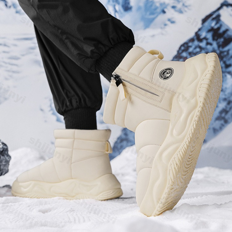 Męskie buty śniegowce 2025 zim – Men'S Shoes With Height Increase recenzja i cena