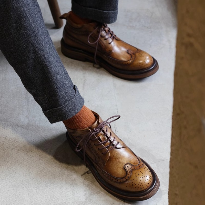 Męskie skórzane buty Chelsea w – Men'S Shoes Hey Dude recenzja i cena