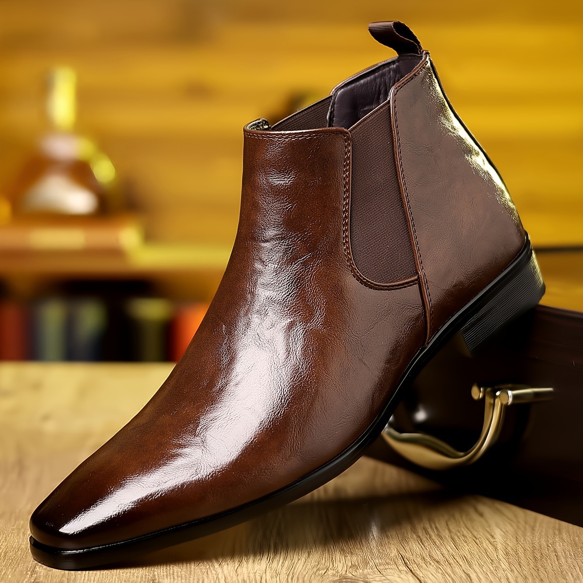 Botki Chelsea, skórzane botki, – Men'S Shoes Hey Dude recenzja i cena