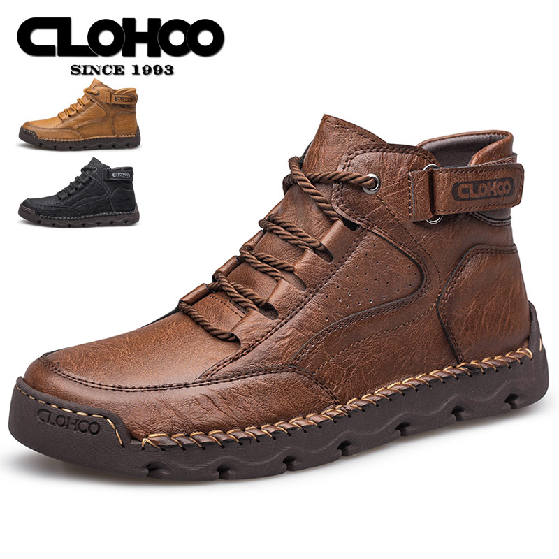 CLOHOO Ręcznie szyte męskie bu – Men'S Shoes Hey Dude recenzja i cena